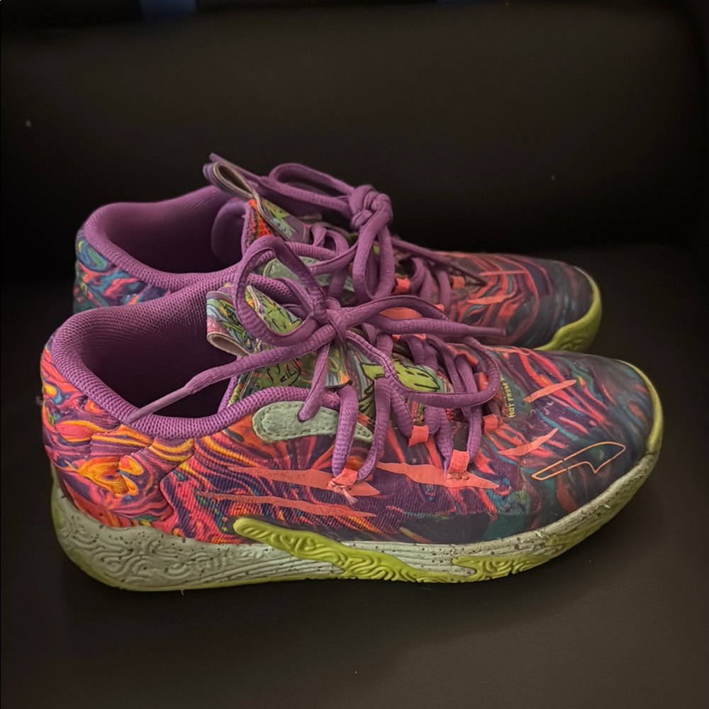 Puma Kids Sneakers -MB.03 Lamelo Ball Basketball Sneakers “Toxic”